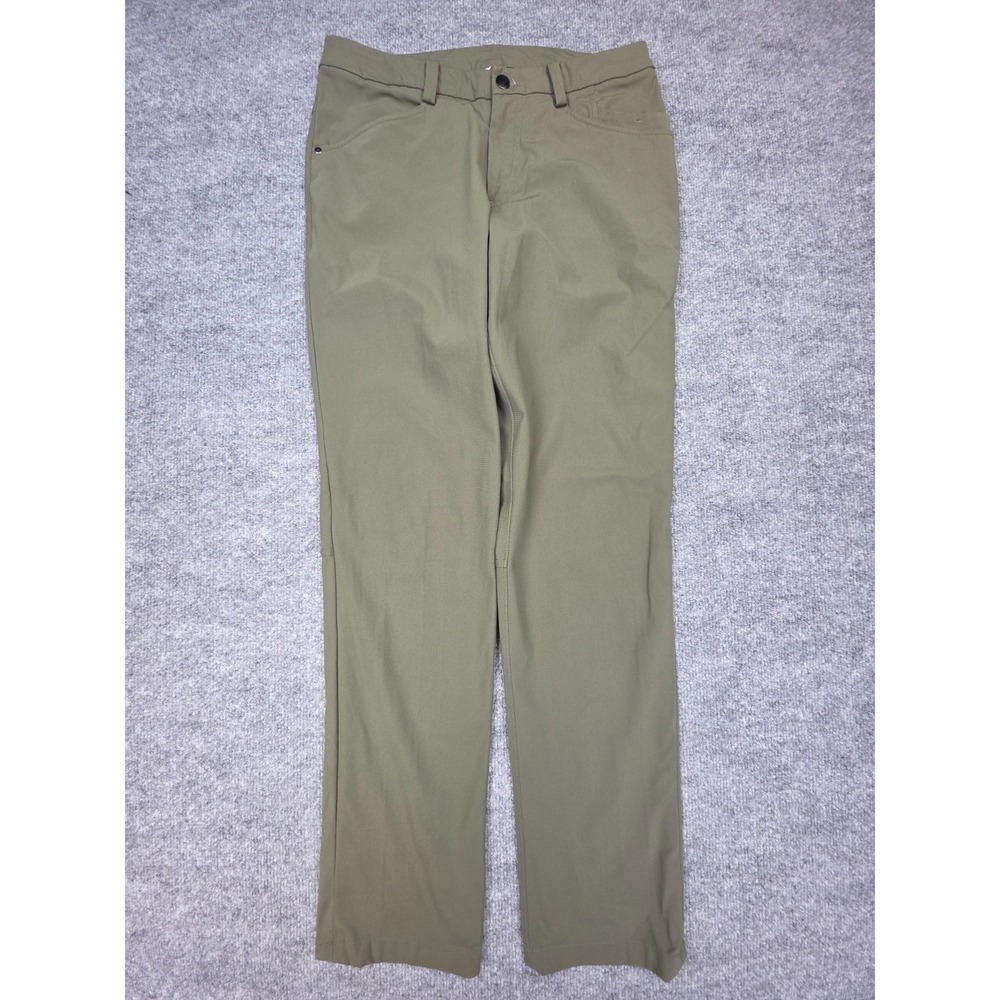 Lululemon Pants Mens 32 (FITS 31 x 32) Green ABC Commission Warpstreme Chino